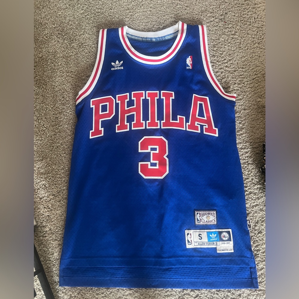 Philadelphia 76ers Iverson Basketball Jersey